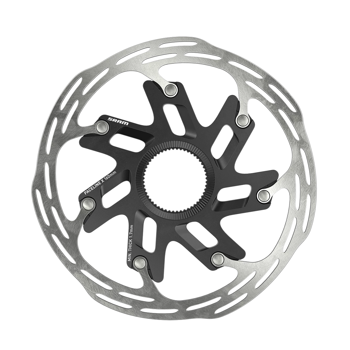 SRAM Paceline X Rounded Disc Brake Rotor - CenterLock