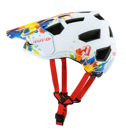 7 iDP Project 21 Pro Trail MTB Helmet - LTD Edition - Splatter