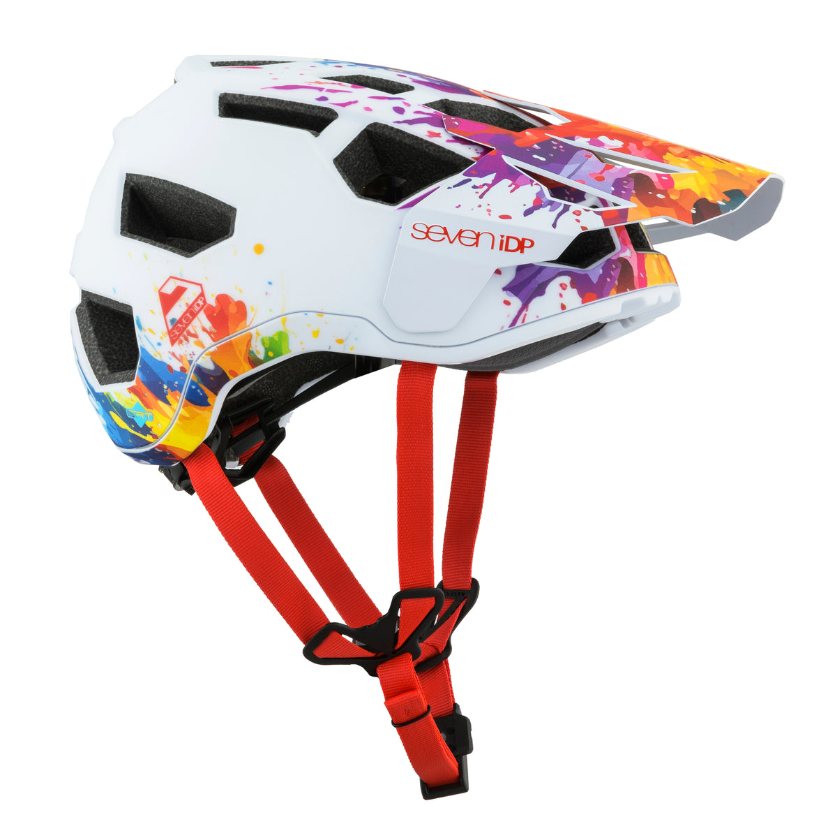 7 iDP Project 21 Pro Trail MTB Helmet - LTD Edition - Splatter