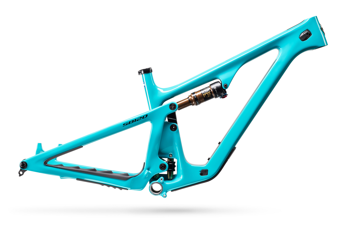 Yeti SB120 Carbon Frame - Float Factory - Turquoise