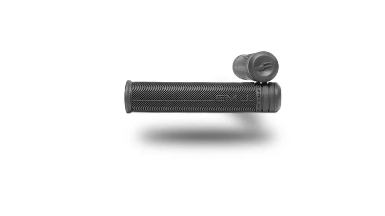 The Sensus EM.J Signature Slip On MTB Grip - Black-White Swirl