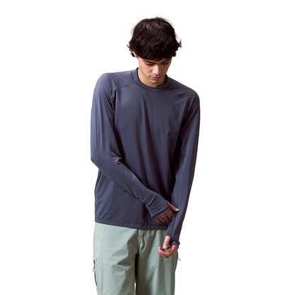Endura AllTrack Roam Long Sleeve Tech Tee - Carbon Grey