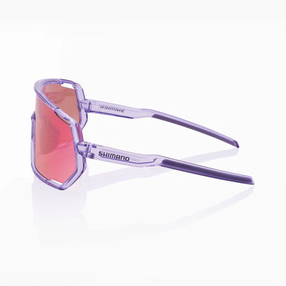 Shimano Technium 2 Sunglasses - Transparent Lilac - Ridescape Trail Lens