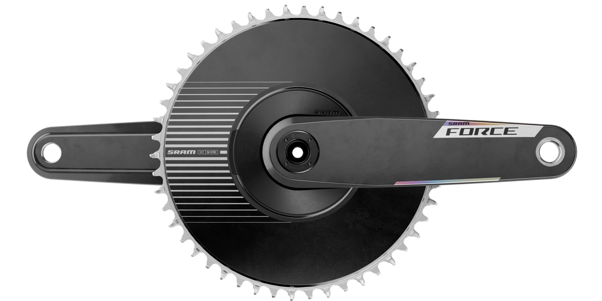 SRAM Force E1 DUB Aero Crankset - Black