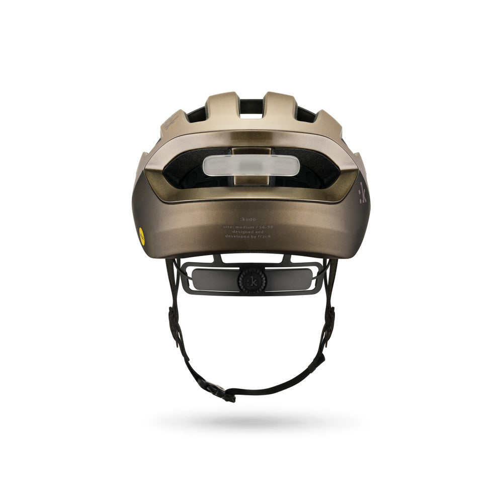 Fizik Kudo Road Helmet with Light - Bronze
