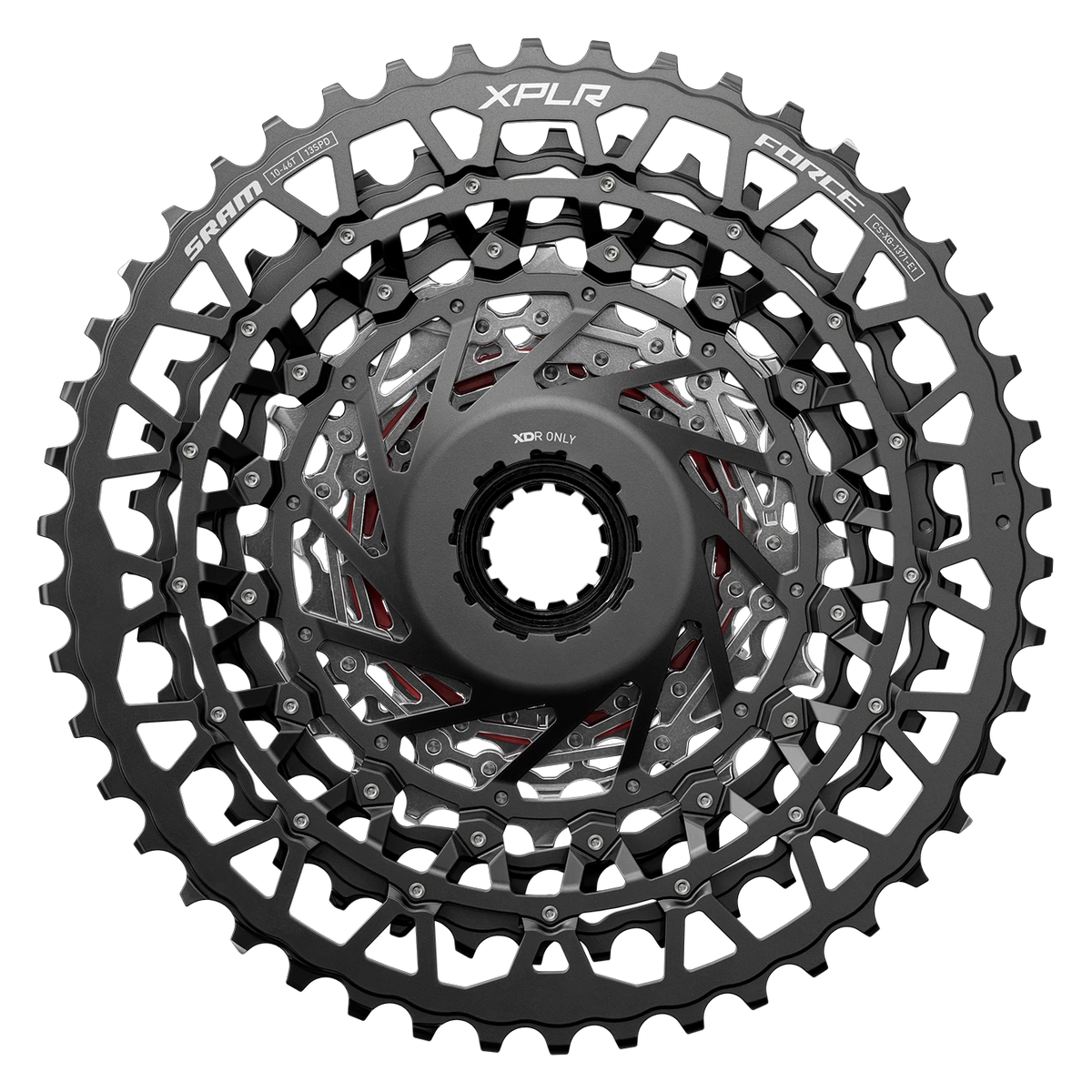 SRAM XG-1371 XPLR E1 13 Spd Cassette - Silver