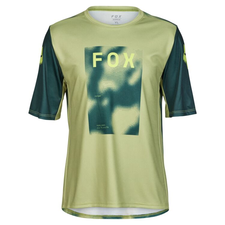 Fox Racing Ranger Short Sleeve MTB Jersey - Taunt - Youth - Pale Green