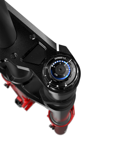 RockShox BoXXer Ultimate Charger 3.2 RC2 200 27.5" 20TAx110 - Electric Red