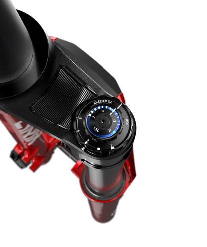 RockShox Lyrik Ultimate Charger 3.2 RC2 140 29" 15TAx110 - Electric Red