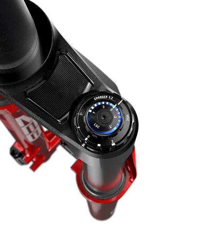 RockShox Zeb Ultimate Charger 3.2 RC2 150 29" 15TAx110 - Electric Red