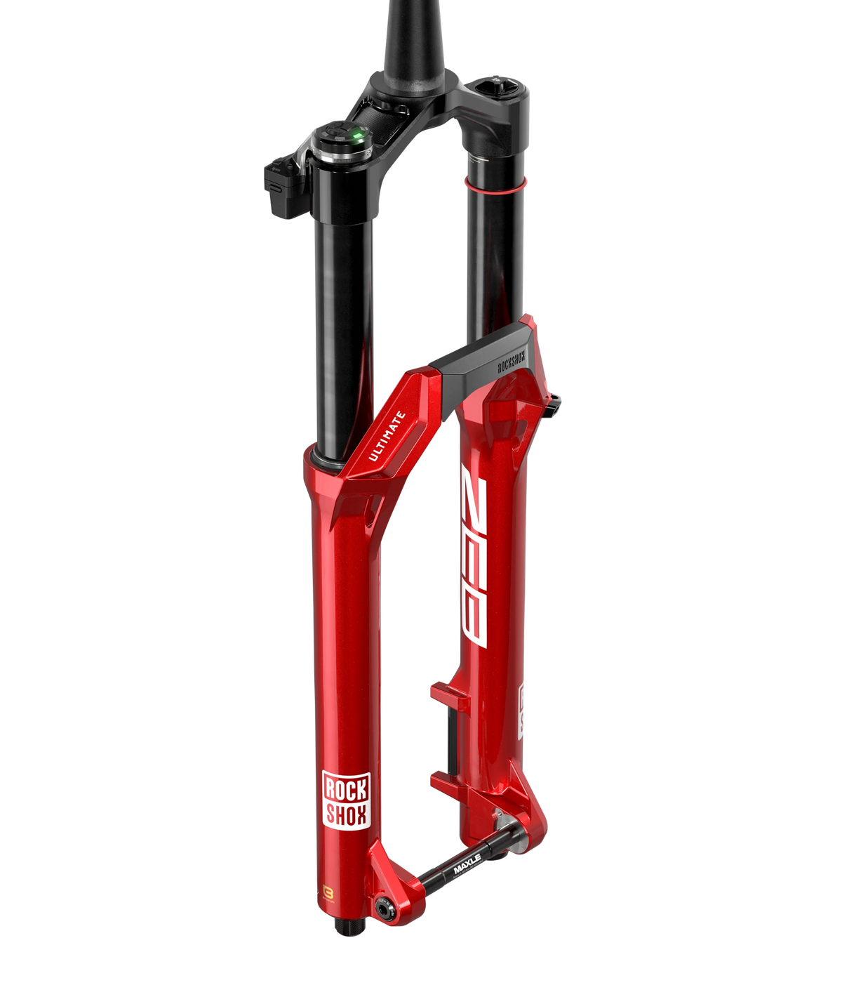 RockShox Zeb Ultimate Flight Attendant 170 29" 15TAx110 - Electric Red