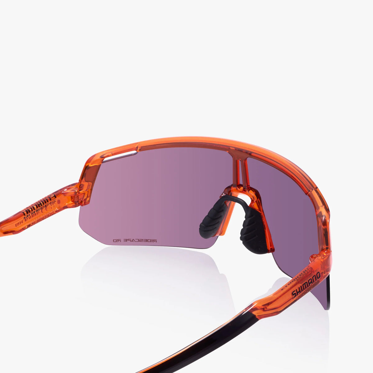Shimano Technium L 2 Sunglasses - Orange Sapphire - Ridescape Road Lens