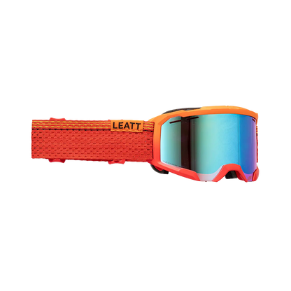 Leatt Velocity 4.0 X-Flow Iriz MTB Goggle - Red-Blue