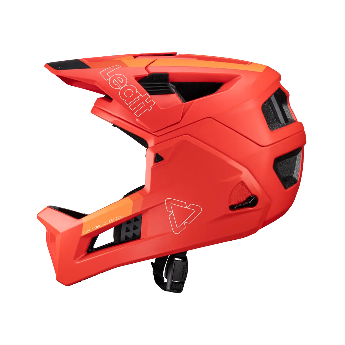 Leatt MTB Enduro 4.0 Full Face Helmet - Red - 2024
