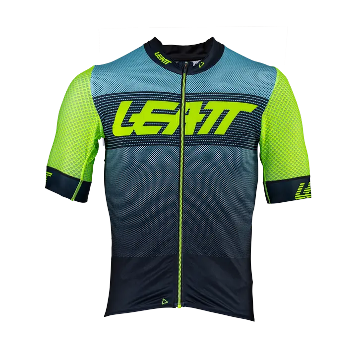 Leatt Endurance 6.0 Short Sleeve MTB Jersey - Aqua - 2024