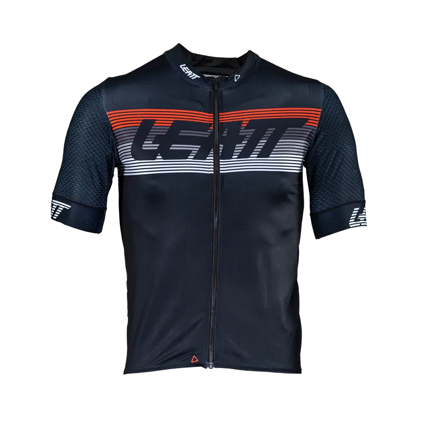 Leatt Endurance 6.0 Short Sleeve MTB Jersey - Black - 2024
