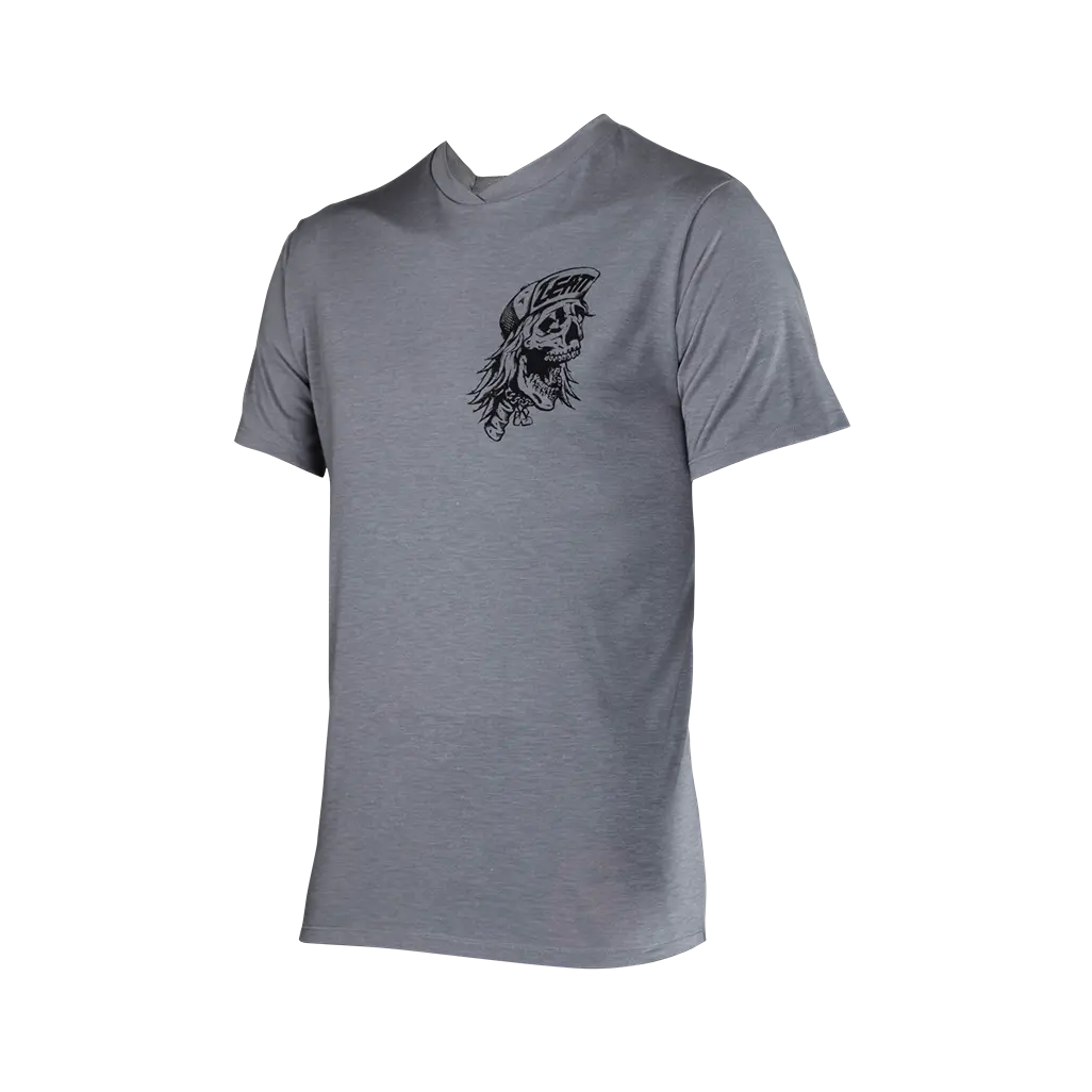 Leatt Gravity 1.0 Short Sleeve MTB Jersey - Granite - 2024