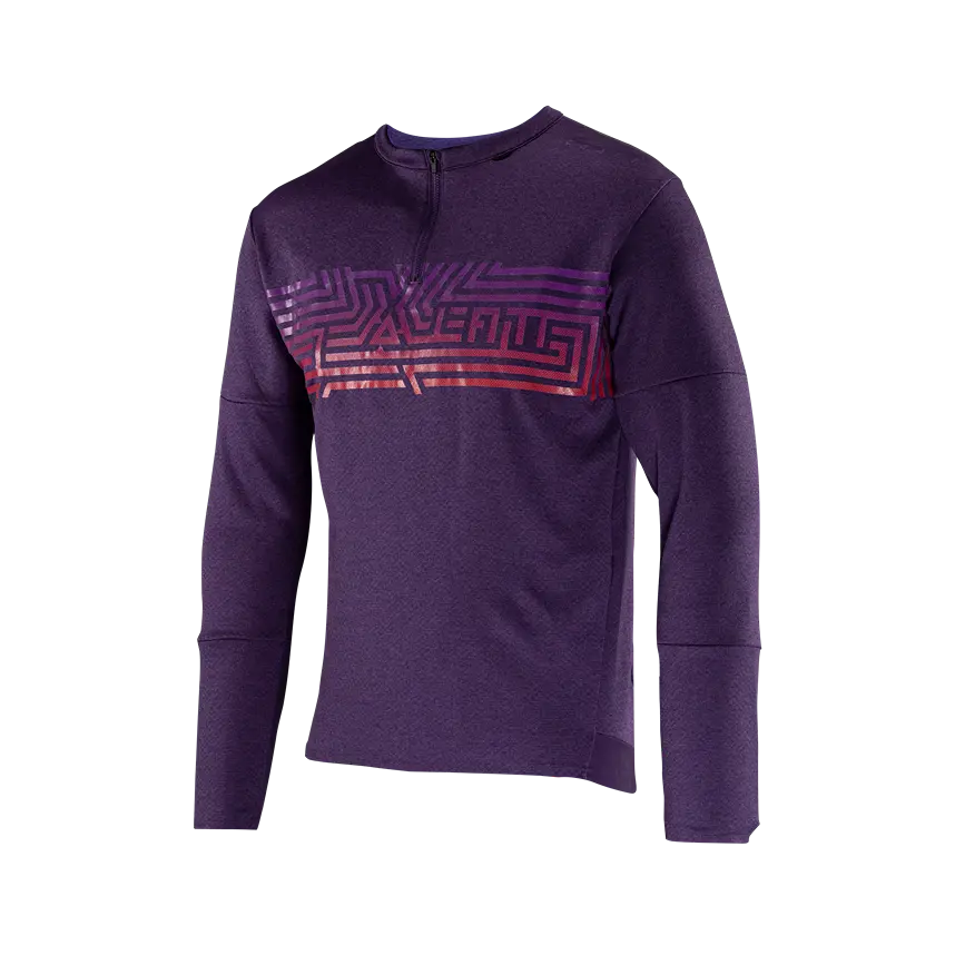 Leatt Trail 4.0 Long Sleeve MTB Jersey - Velvet - 2024