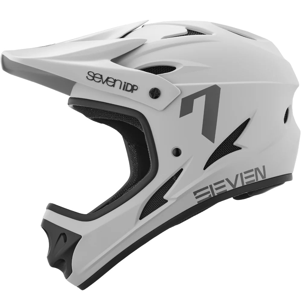 7 iDP M1 Full Face Helmet - Matte Grey