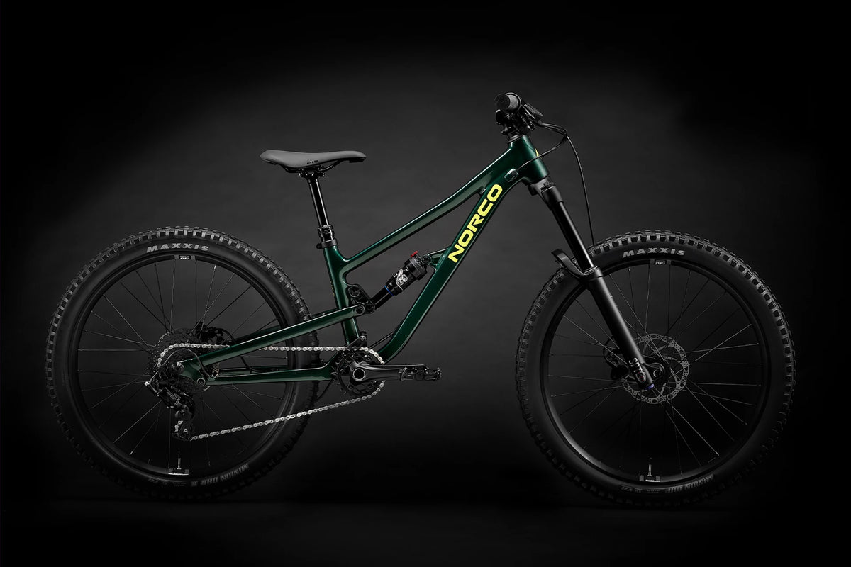 Norco Fluid FS 24 - Dark Metallic Green - 2026