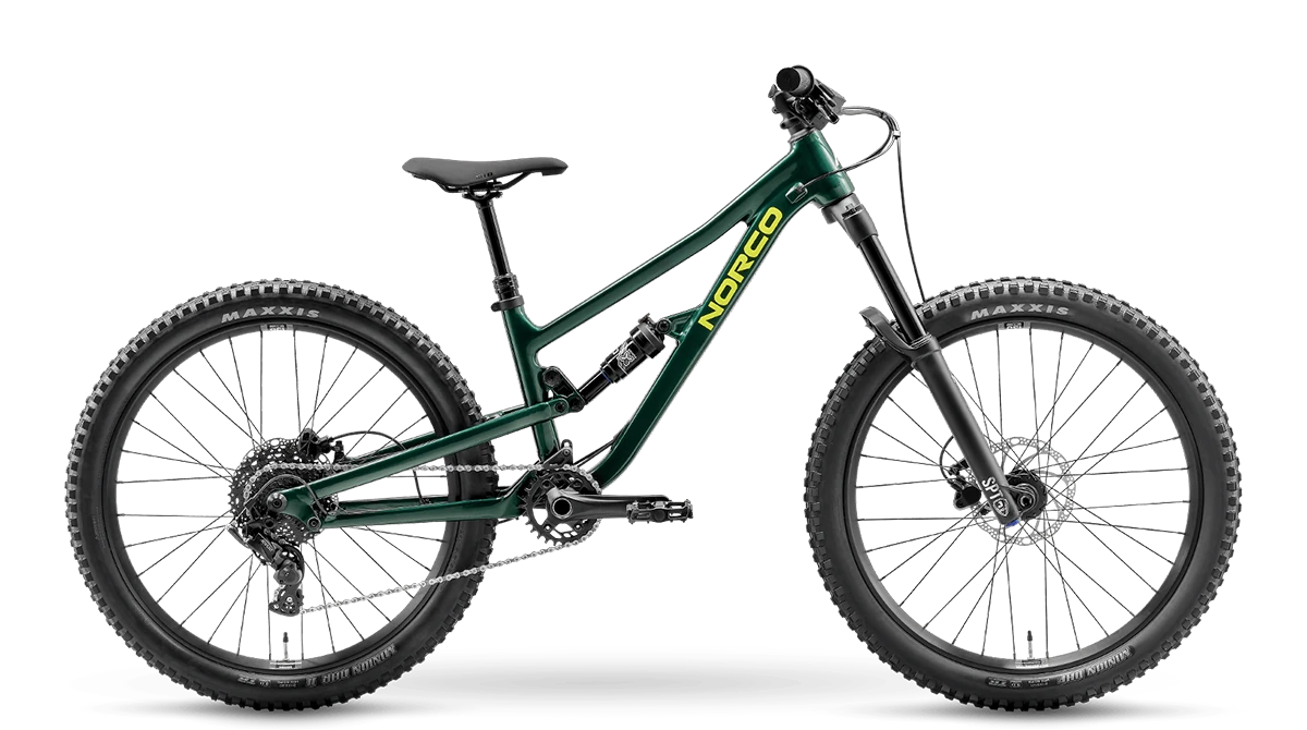 Norco Fluid FS 24 - Dark Metallic Green - 2026