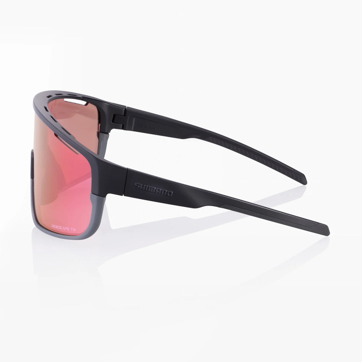 Shimano Pulsar 3 Sunglasses - Matte Black - Ridescape Trail Lens