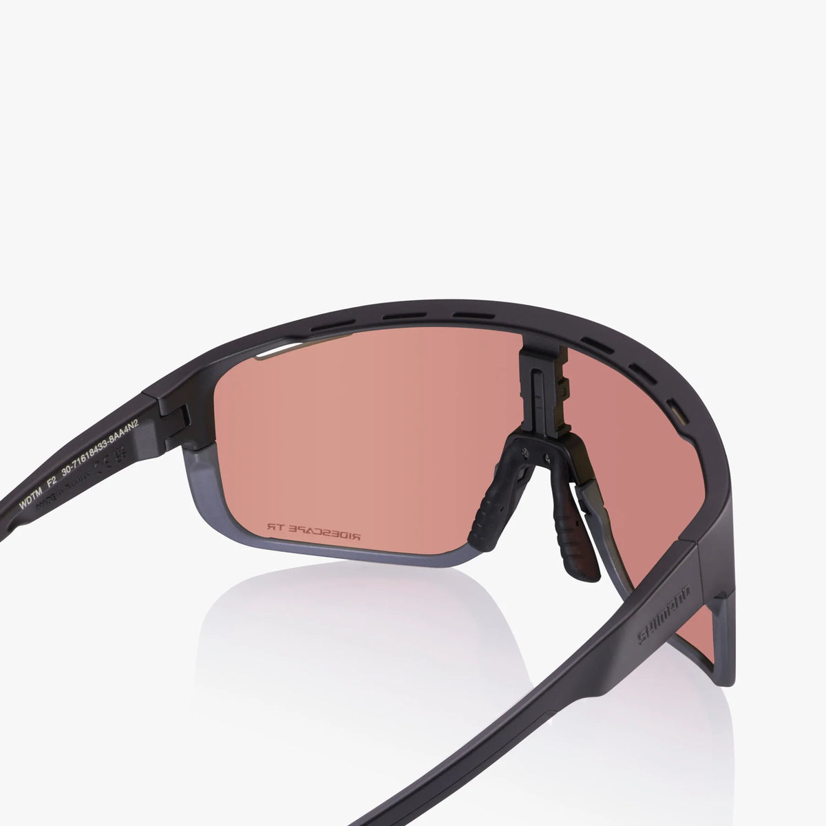 Shimano Pulsar 3 Sunglasses - Matte Black - Ridescape Trail Lens