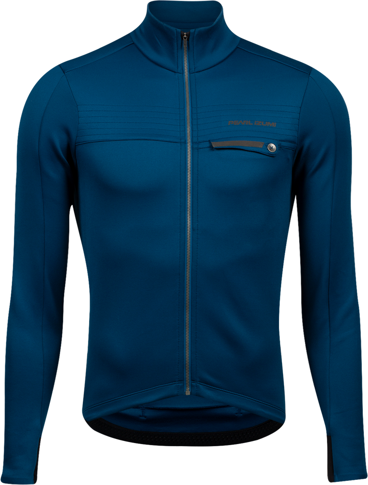 Pearl Izumi Interval Thermal Long Sleeve Road Jersey - Twilight