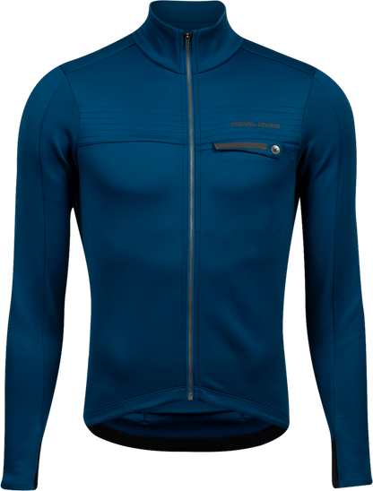 Pearl Izumi Interval Thermal Long Sleeve Road Jersey - Twilight