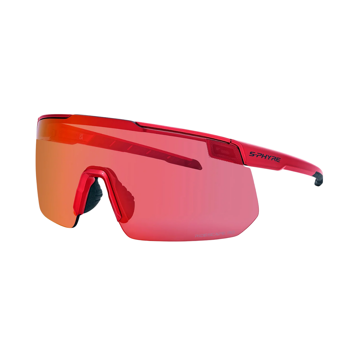 Shimano S-Phyre Magnetic Ridescape Sunglasses - Metallic Red