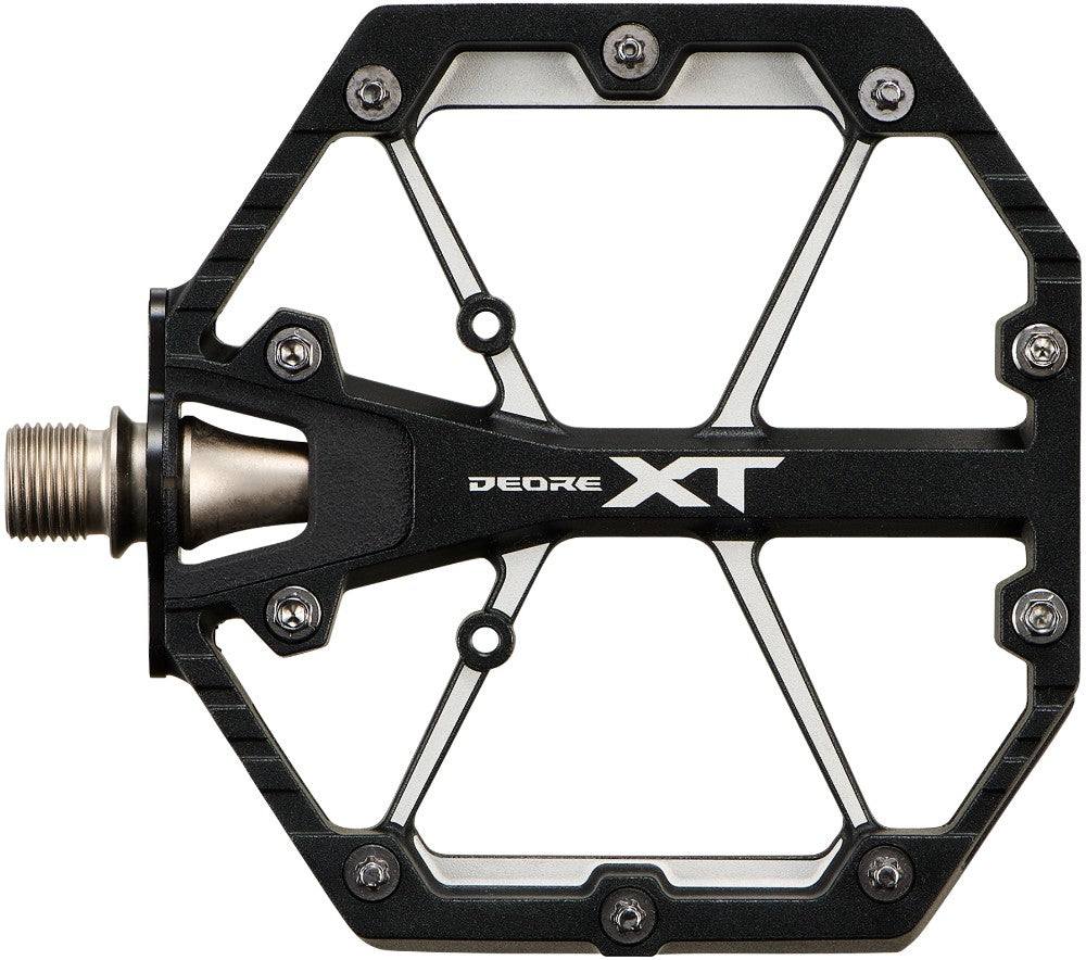 Shimano XT M8240 Flat MTB Pedals - Black