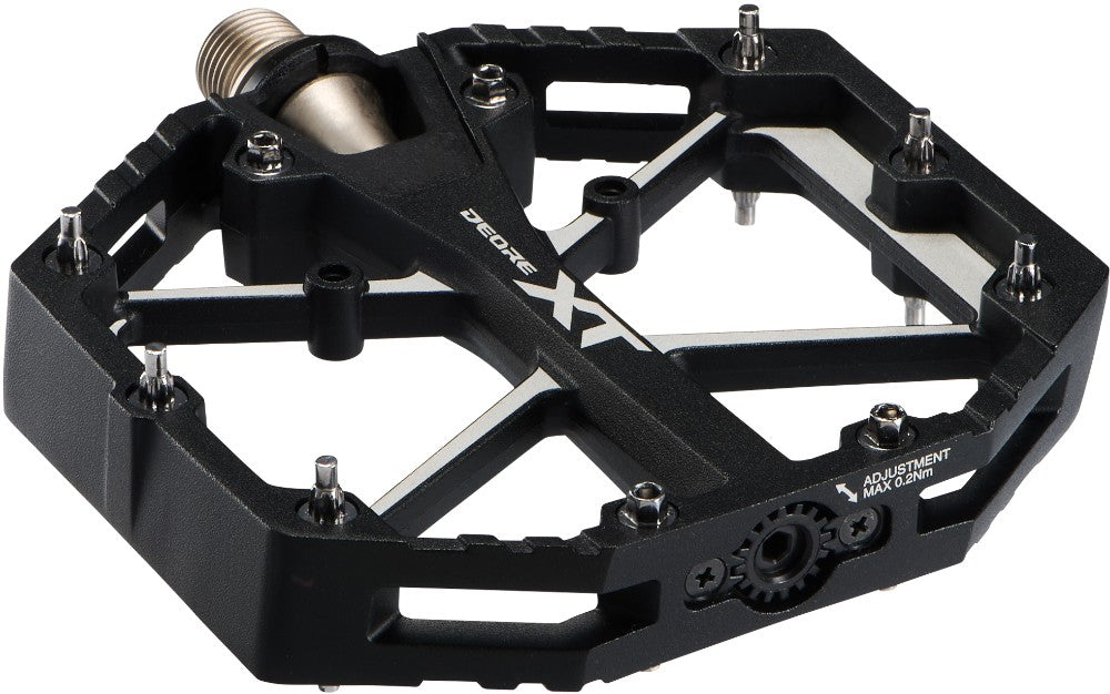 Shimano XT M8240 Flat MTB Pedals - Black