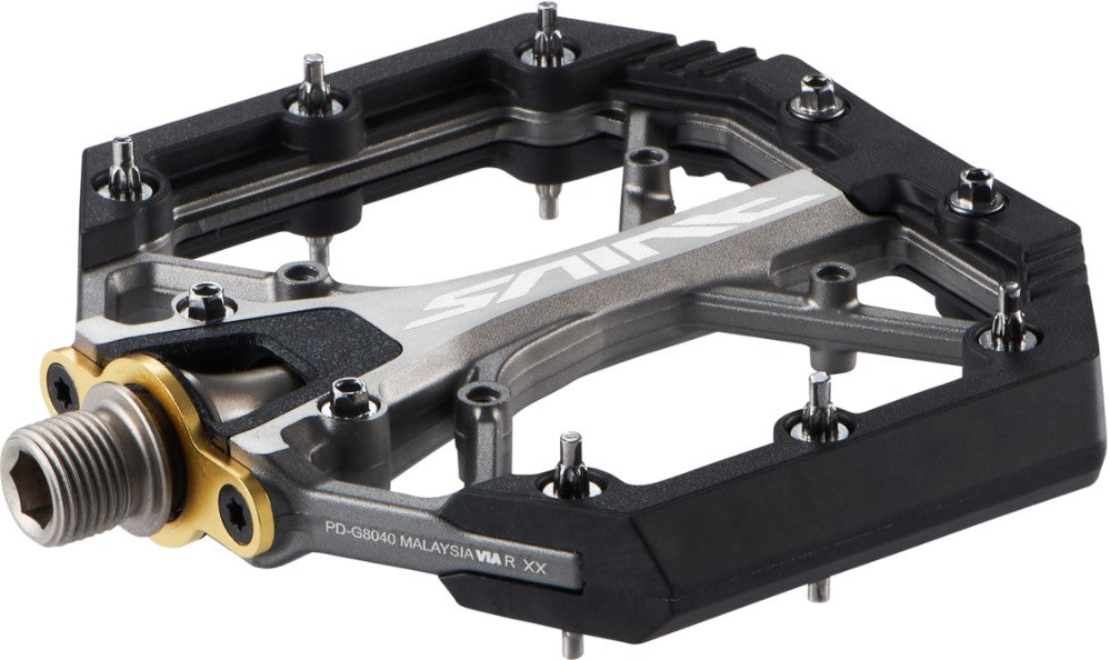 Shimano Saint G8040 Flat MTB Pedals - Black