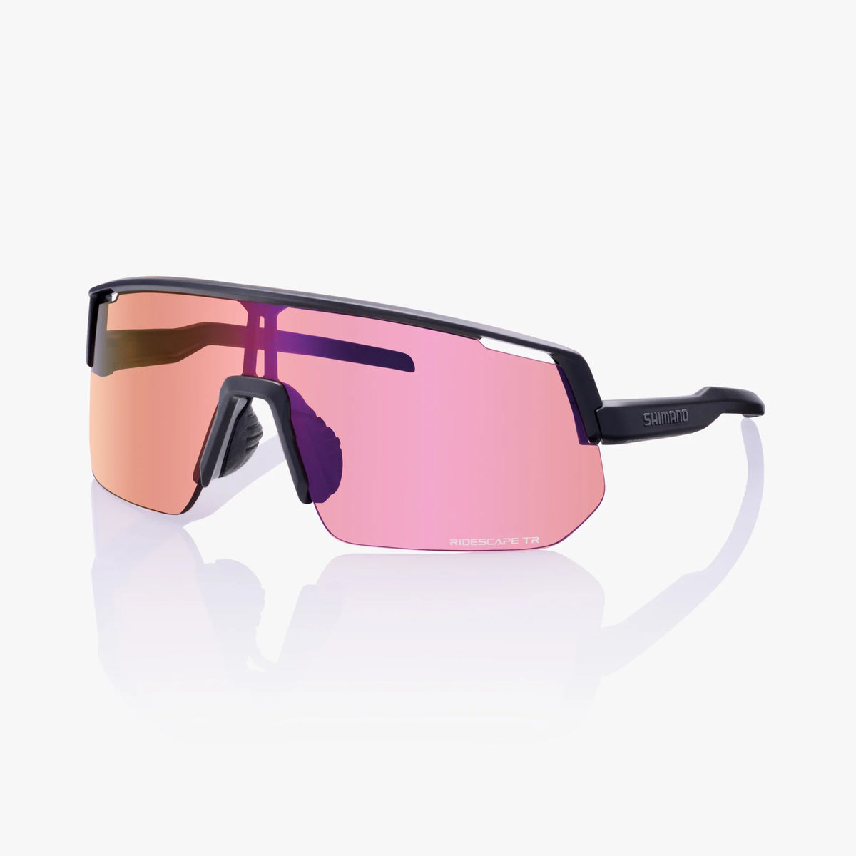 Shimano Technium L 2 Sunglasses - Matte Black - Ridescape Trail Lens