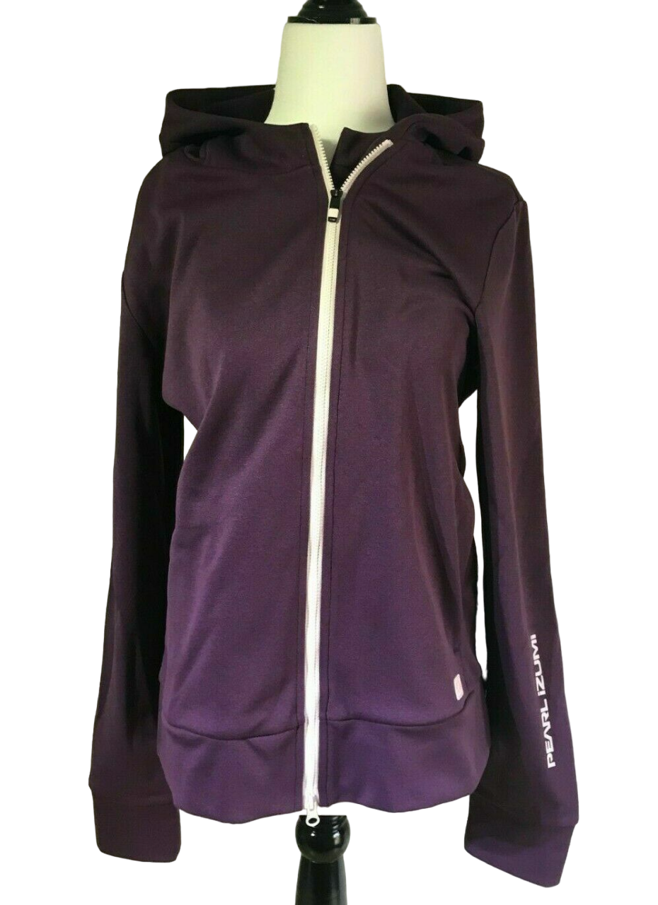 Pearl Izumi Trail Hoodie - Womens - Dark Violet-Iced Violet