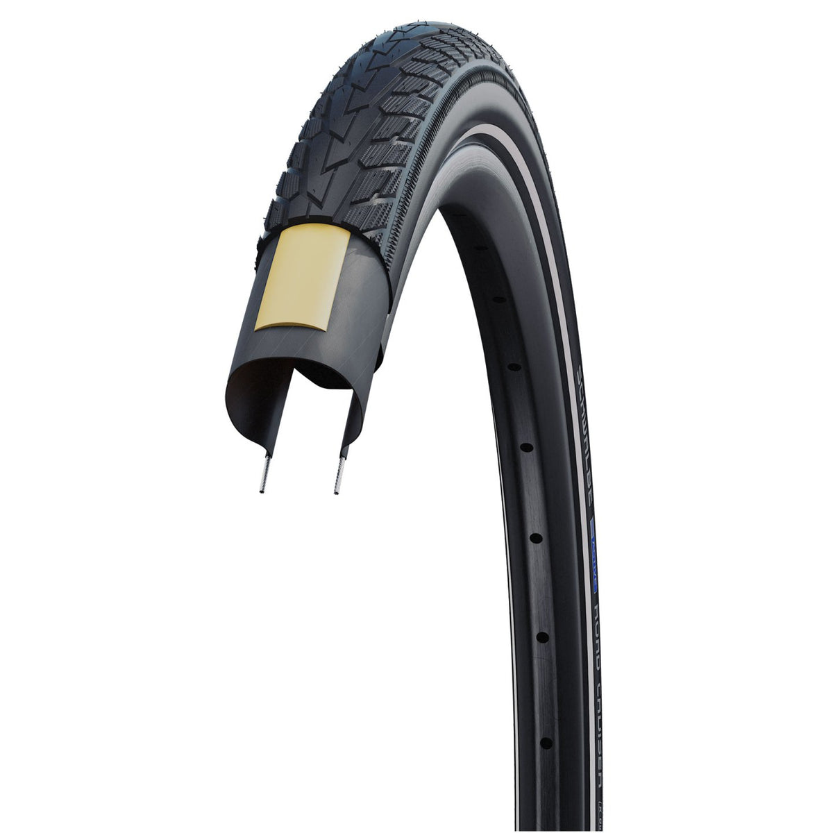 Schwalbe Road Cruiser 26" Wire Tire - K-Guard - Gumwall