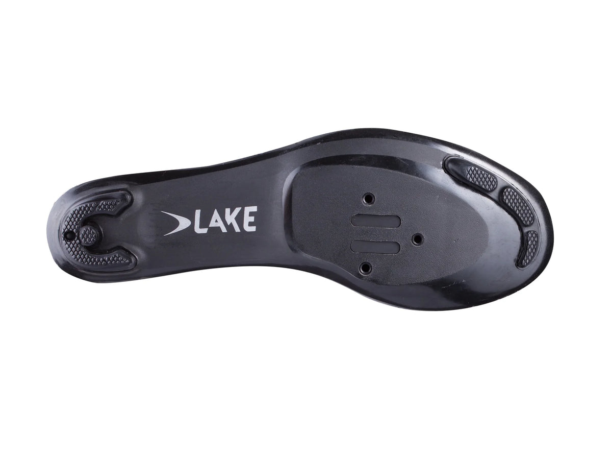 Lake CX177 Road Shoe - Wide - Matt Gray-Black