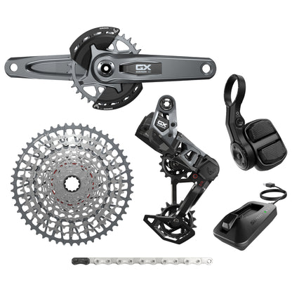 SRAM GX Eagle T-Type AXS 12 Spd MTB Groupset - Dark Polar