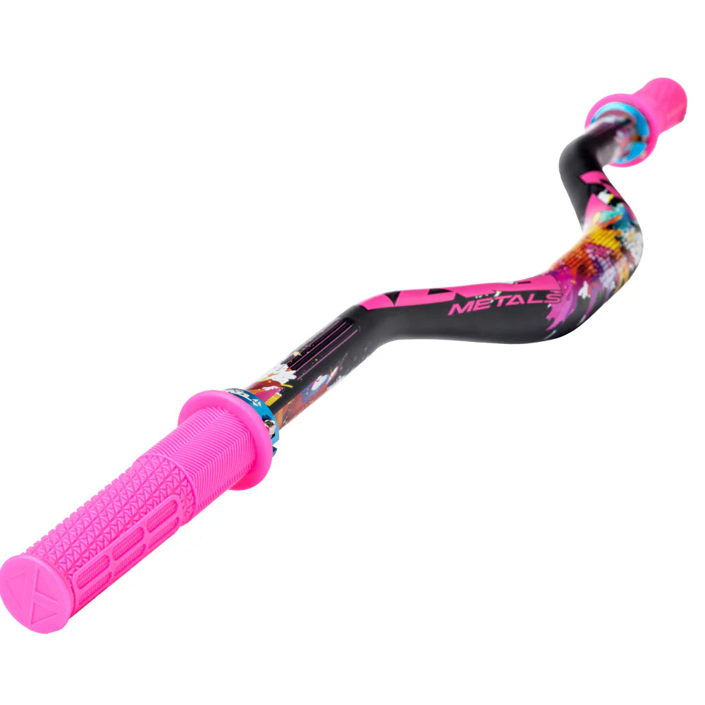 TAG Metals T1 Aluminum 31.8mm Handlebar - LTD Grip Combo - Black Splatter