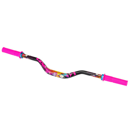 TAG Metals T1 Aluminum 31.8mm Handlebar - LTD Grip Combo - Black Splatter