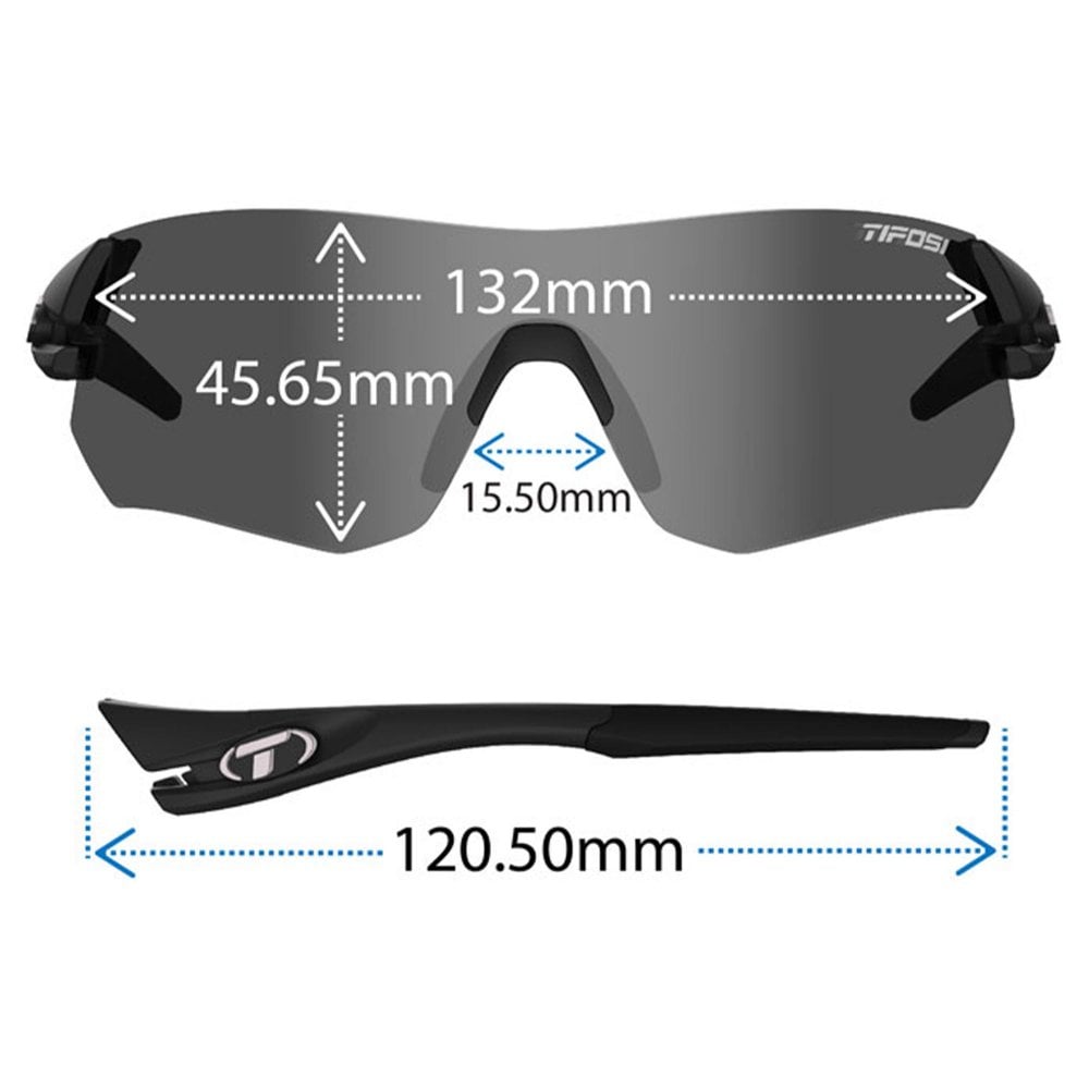 Tifosi Tsali Interchangeable Lens Sunglasses - Matt Black