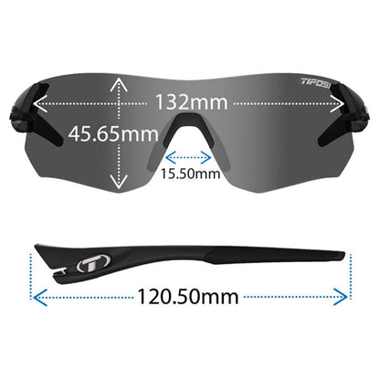 Tifosi Tsali Interchangeable Lens Sunglasses - Matt Black