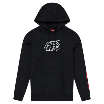 Troy Lee Designs Pullover Hoodie - Badge - Black - Prior Season