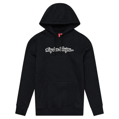 Troy Lee Designs Pullover Hoodie - Signature - Black