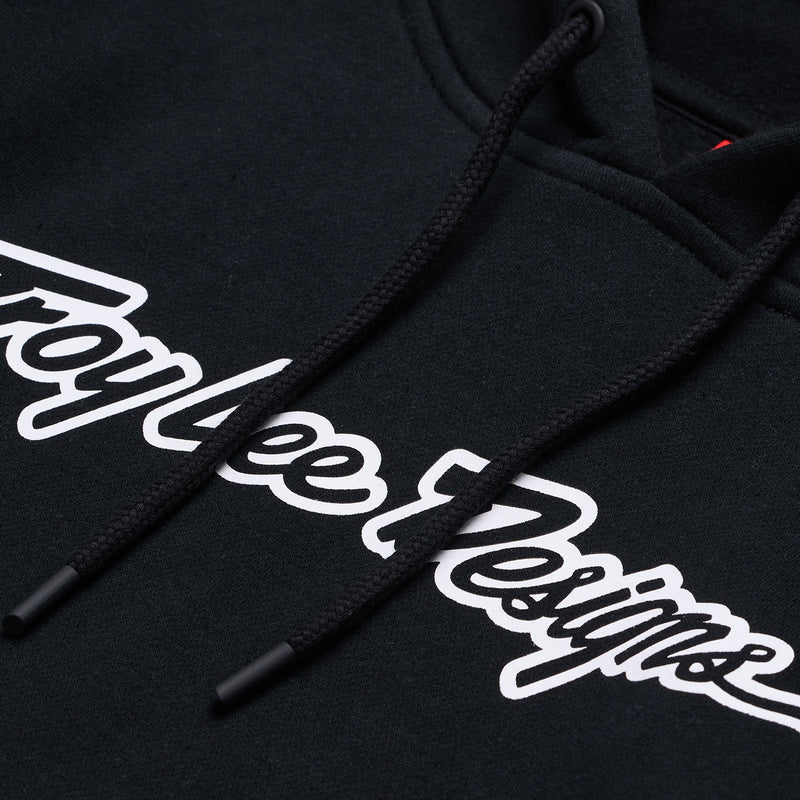 Troy Lee Designs Pullover Hoodie - Signature - Black
