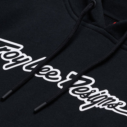 Troy Lee Designs Pullover Hoodie - Signature - Black