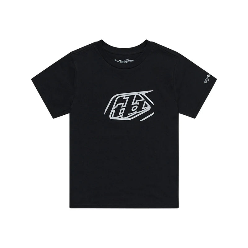 Troy Lee Designs Badge Short Sleeve Tee - Youth - Black