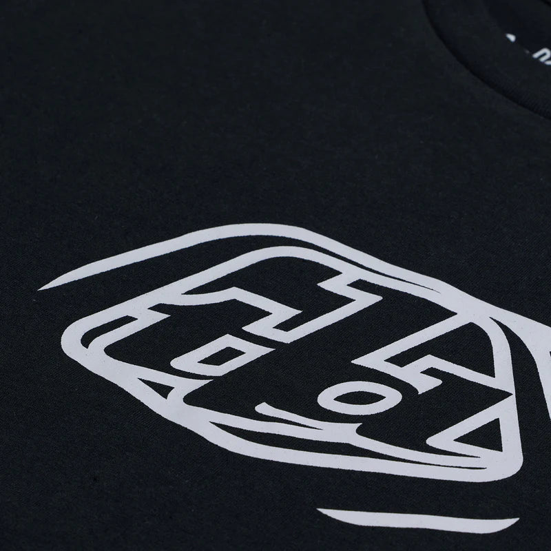 Troy Lee Designs Badge Short Sleeve Tee - Youth - Black