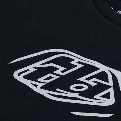 Troy Lee Designs Badge Short Sleeve Tee - Youth - Black