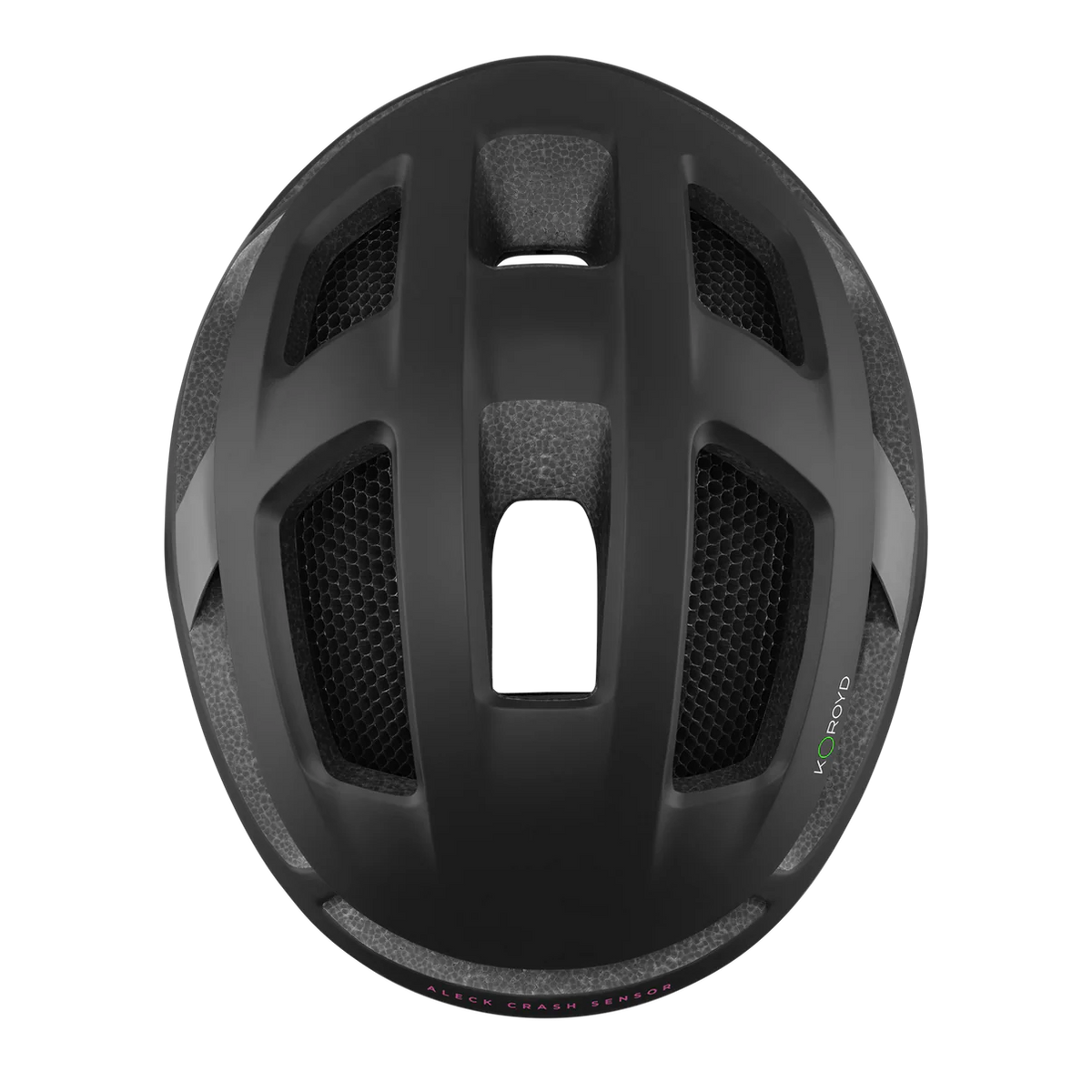 Smith Trace MIPS Road Helmet - Aleck Crash Sensor - Matte Black-Topo